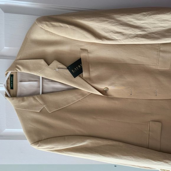 Ralph Lauren Men's Linen & Silk Blend Suit Jacket - Picture 5 of 7